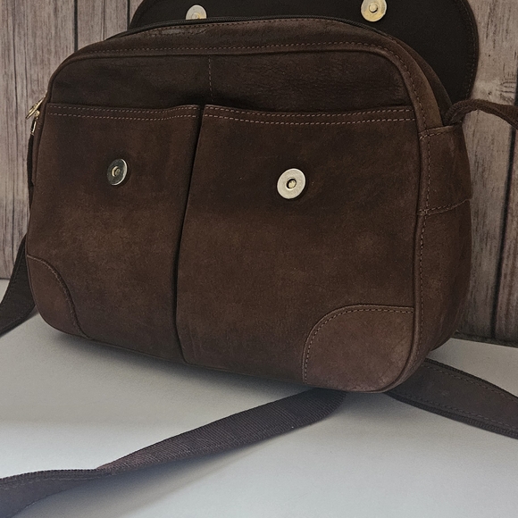 Longchamp Rich Brown Messenger Bag - Picture 4 of 12